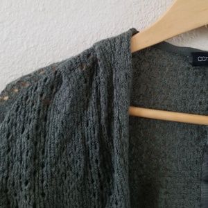 Green Knit Cardigan